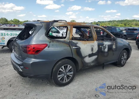 2020 Nissan Pathfinder S z USA, uszkodzony, nr VIN 5N1DR2AMXLC614895